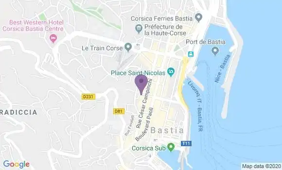 Localisation Mtre Talamoni Charles