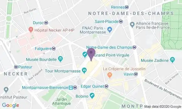 Localisation Mtre Desrousseaux Thomas