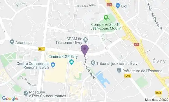 Localisation Mtre Ameziane Hakima