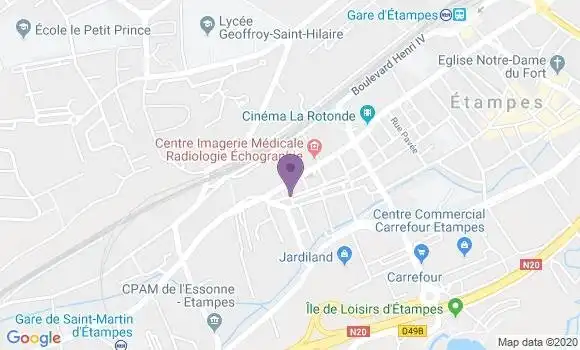 Localisation Mtre Chagnaud Audrey