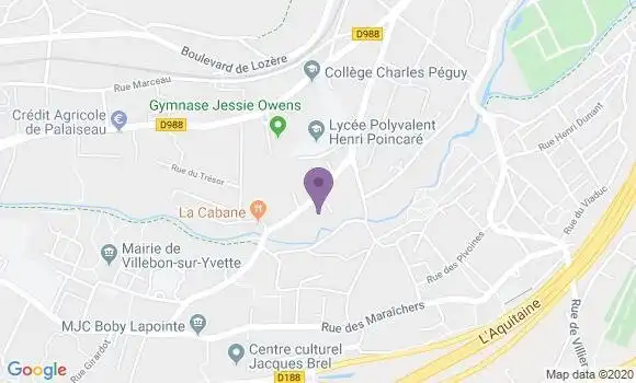 Localisation Mtre Compin Benjamin