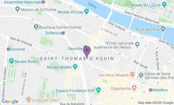 Localisation Mtre Delion Marie