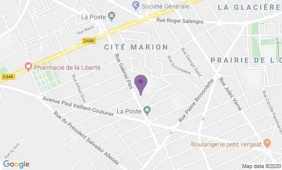 Localisation Mtre Gerbaud Caroline