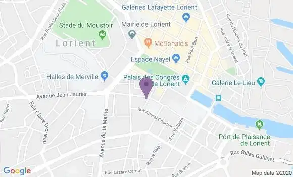 Localisation Mtre Troadec Nolwenn