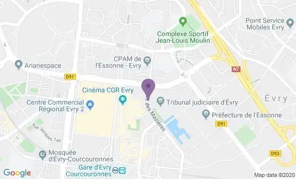 Localisation Mtre Martin Yvan