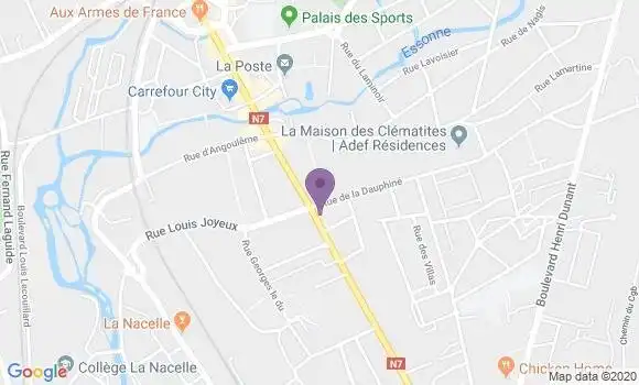 Localisation Mtre Miram Marthe Rose Marc