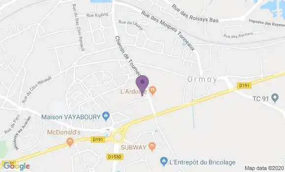 Localisation Mtre Niorthe Gerard Delphine