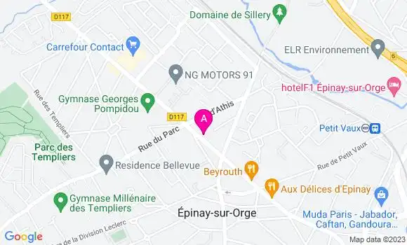 Localisation Mtre Solassol Julie