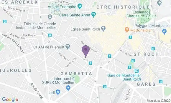 Localisation Mtre Beauverger Benjamin