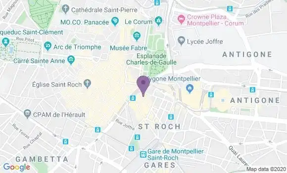 Localisation Mtre Bernardin Marie