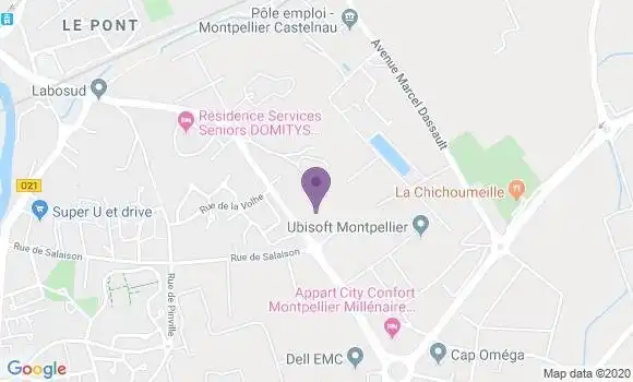 Localisation Mtre Borja Julie