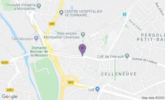 Localisation Mtre Burger Aurore