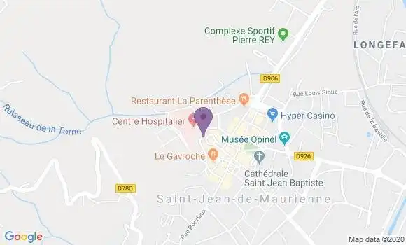Localisation Mtre Assier Caroline
