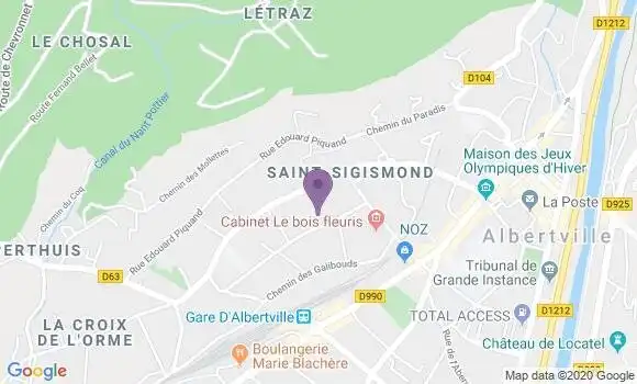 Localisation Mtre Clatot Sophie