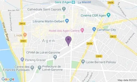 Localisation Mtre Vivier Louis