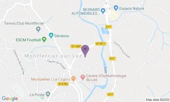 Localisation Mtre Castagnino Anne Laure