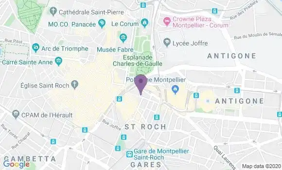 Localisation Mtre Cave Olivier