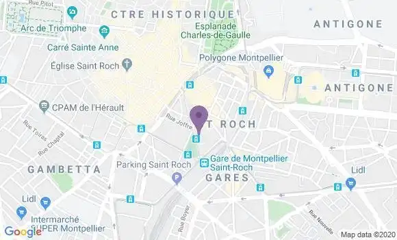 Localisation Mtre Crozals Henri