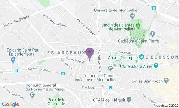 Localisation Mtre Cuenant Gaspard