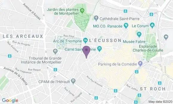Localisation Mtre Danet Guillaume