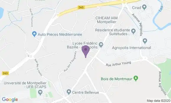 Localisation Mtre Deman Alice