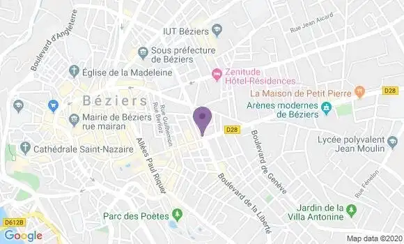 Localisation Mtre Bermond François
