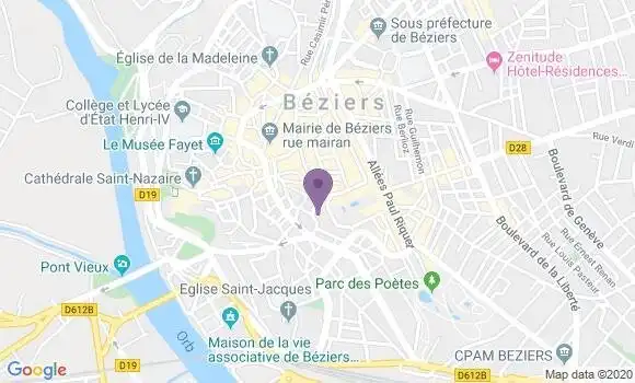 Localisation Mtre Cambon Yannick
