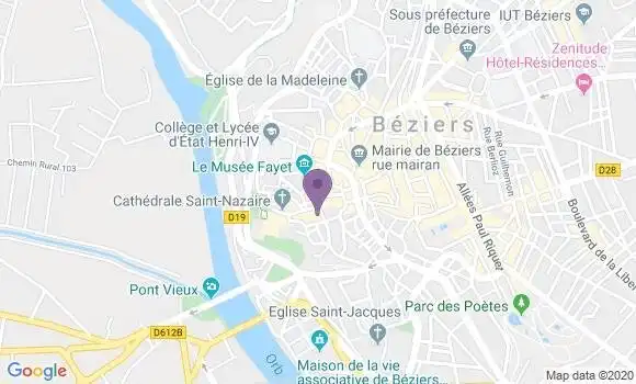 Localisation Mtre Foulquier Nicole