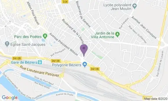 Localisation Mtre Frasson Vanessa