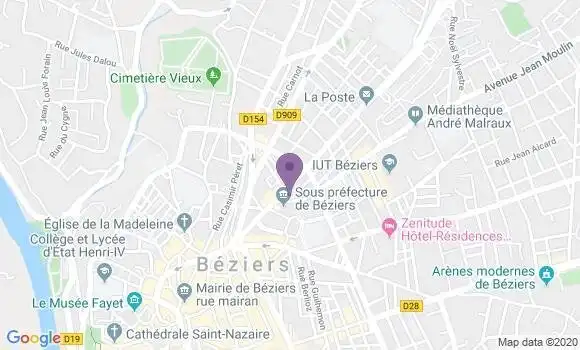 Localisation Mtre Gonzalez Séraphine