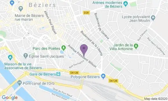 Localisation Mtre Jauvert Stéphanie