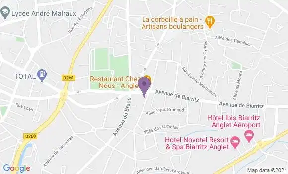 Localisation Mtre Bidart Sandrine