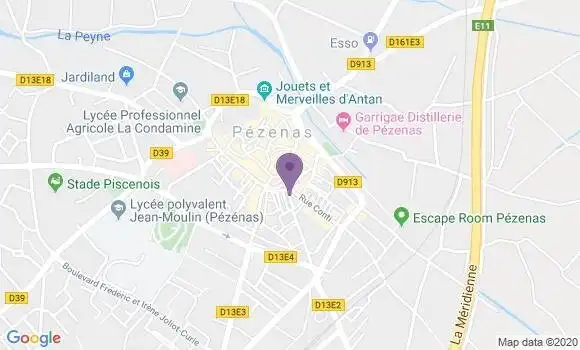 Localisation Mtre Richaud Magali