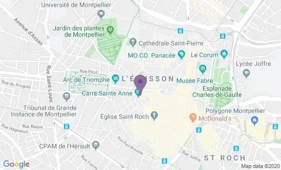 Localisation Mtre Espinasse Julie