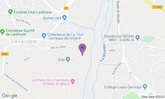 Localisation Mtre Fleury Sandra