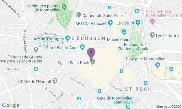 Localisation Mtre Francisot Jules Teddy