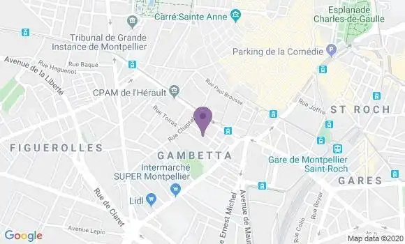 Localisation Mtre Genin Barbara