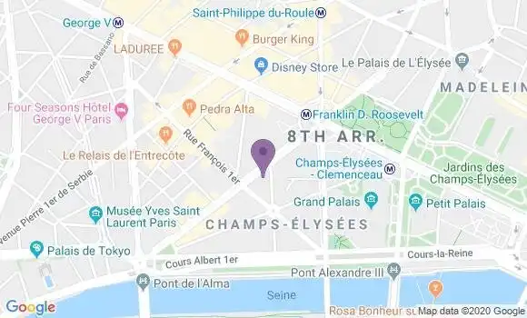 Localisation Mtre Delord France
