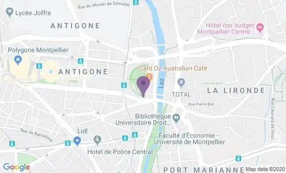 Localisation Mtre Girard Christelle