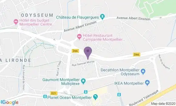 Localisation Mtre Lafont Sylvain