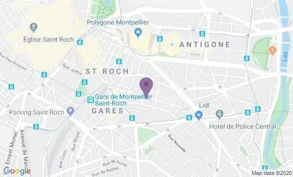 Localisation Mtre Lefevre Camille