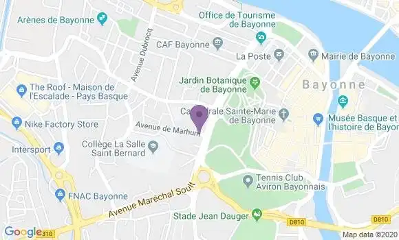 Localisation Mtre Bordes Françoise