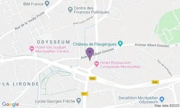 Localisation Mtre Levy Bénédicte