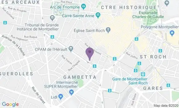 Localisation Mtre Marchal Laure