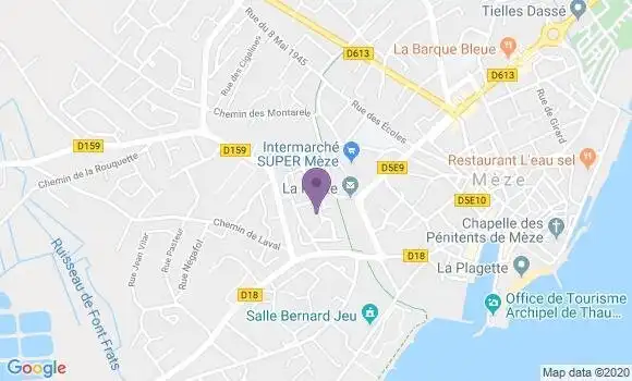 Localisation Mtre Maurin Laurent