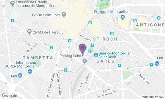 Localisation Mtre Molina Fabien