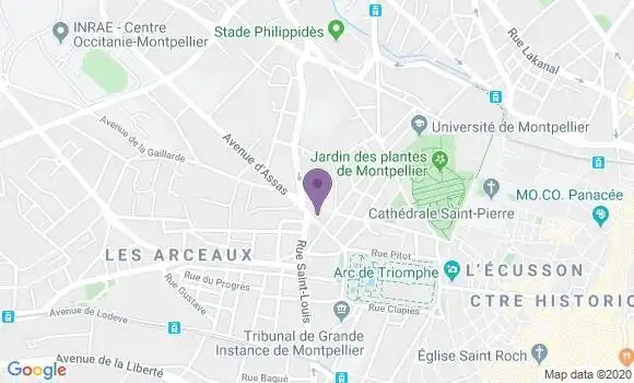 Localisation Mtre Parverie Laure