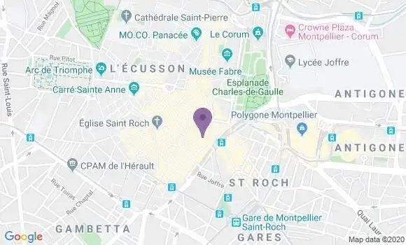 Localisation Mtre Peytavin Laurie
