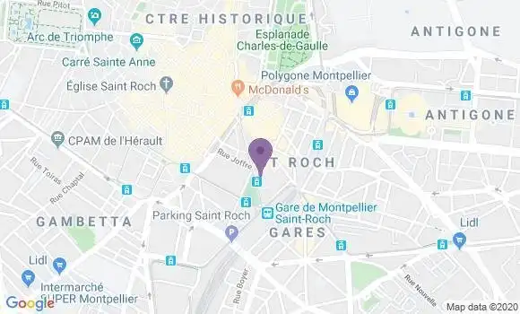 Localisation Mtre Polin Maxime