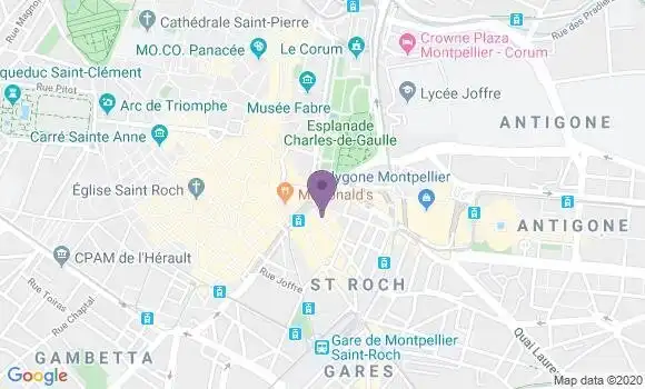 Localisation Mtre Pourret Elodie